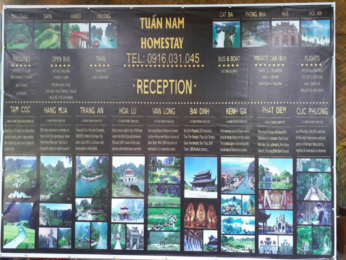 Tuan Nam Homestay Ninh Binh Exterior foto